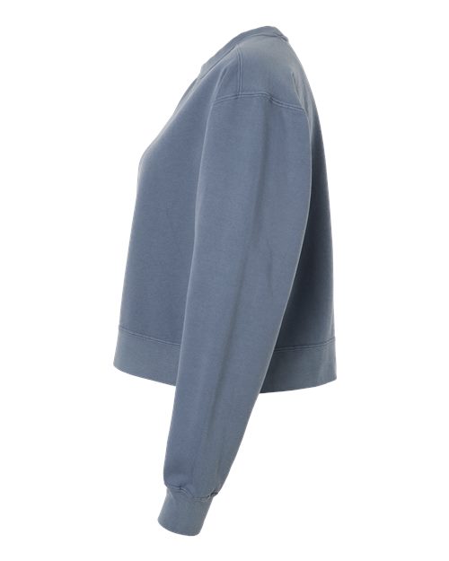 Comfort Colors 1566L Women's Garment-Dyed Mid-Length Crewneck Sweatshirt