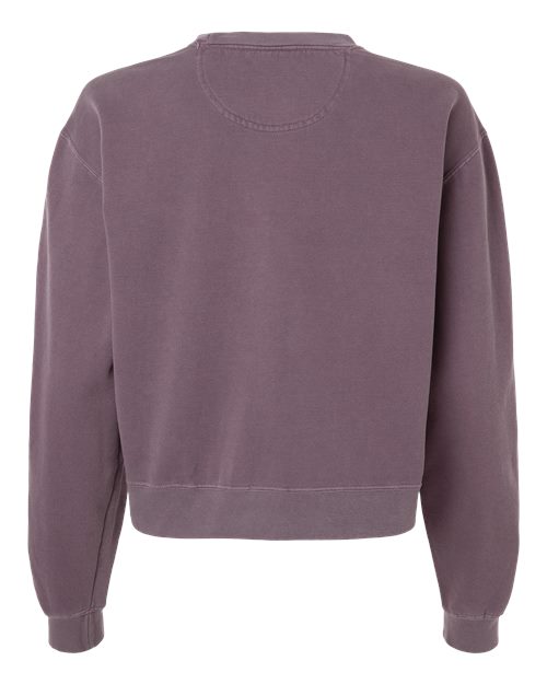 Comfort Colors 1566L Women's Garment-Dyed Mid-Length Crewneck Sweatshirt
