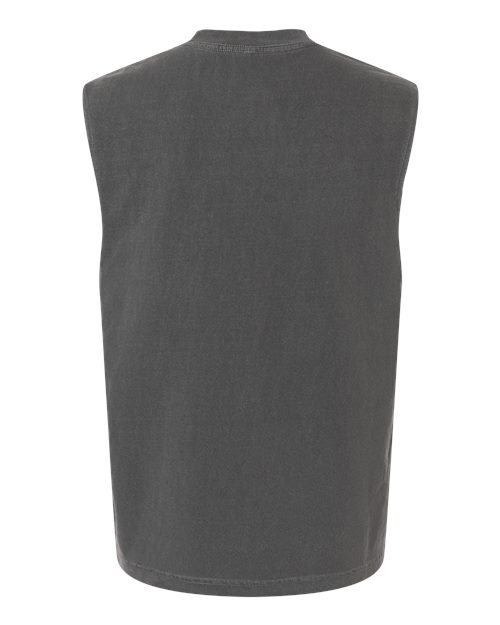 American Apparel 207GD Unisex Heavyweight Cotton Garment-Dyed Boxy Muscle Tee