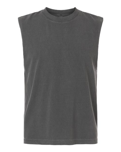 American Apparel 207GD Unisex Heavyweight Cotton Garment-Dyed Boxy Muscle Tee
