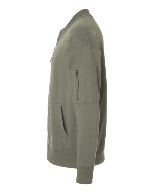 American Apparel FTJ77 Unisex French Terry Bomber Jacket