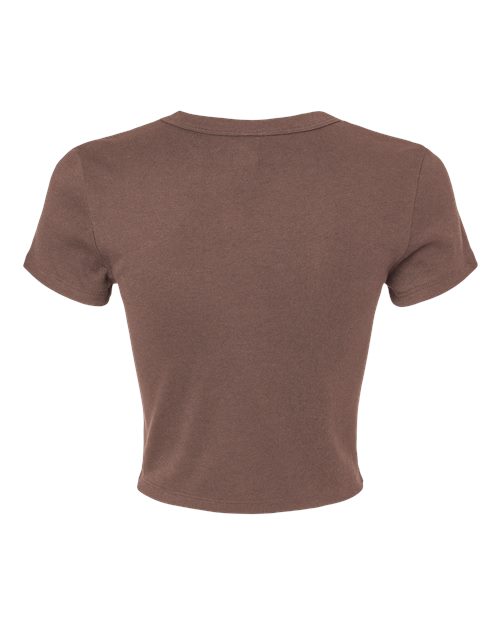 BELLA + CANVAS 1010 Women's Micro Rib Baby Tee