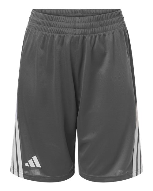 Adidas AT302 Youth 3-Stripes 7" Shorts