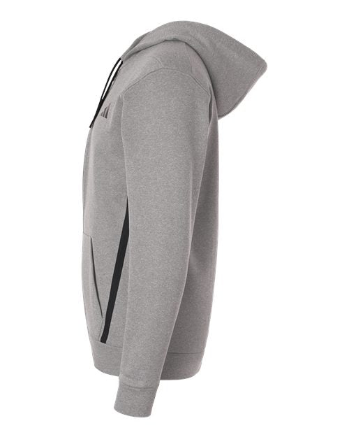 Adidas AT208 Men's Game & Go Fleece Full-Zip Hooded Sweatshirt