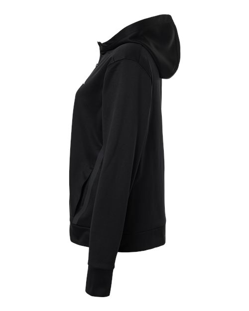 Adidas AT209 Women's Game & Go Fleece Full-Zip Hooded Sweatshirt