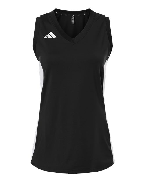 Adidas AT120 Women's Quickset V-Neck Sleeveless Jersey
