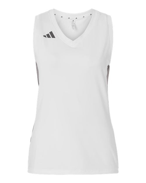 Adidas AT120 Women's Quickset V-Neck Sleeveless Jersey
