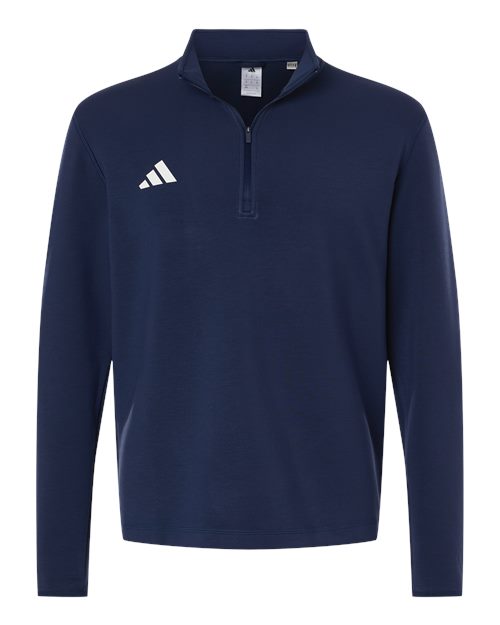 Adidas AT400 Men's 3-Stripes Quarter-Zip Pullover