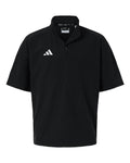 Adidas AT505 Men's Short Sleeve Quarter-Zip Pullover
