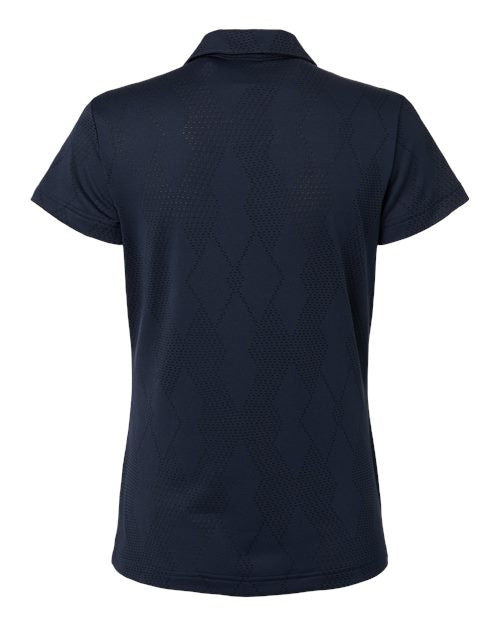 Adidas A727 Women's Textured Jacquard Polo
