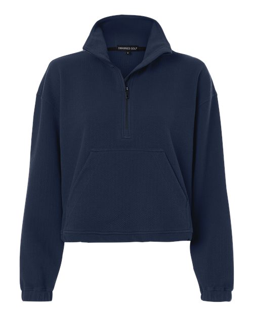Swannies SWKL400L Women's Kenna Quarter-Zip Pullover