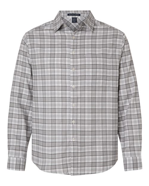 Devon & Jones DG508 Men's Concord Yarn-Dye Flannel Shirt