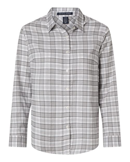 Devon & Jones DG508W Women's Concord Yarn-Dye Flannel Shirt