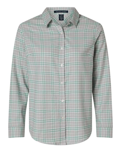 Devon & Jones DG508W Women's Concord Yarn-Dye Flannel Shirt