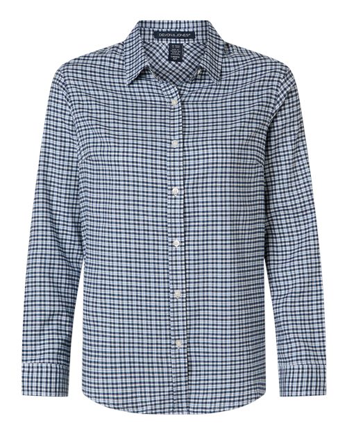 Devon & Jones DG508W Women's Concord Yarn-Dye Flannel Shirt