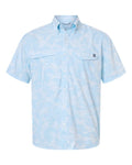 HUK H1500220 Men's Tidepoint Printed Short Sleeve Shirt