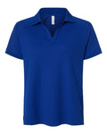 Team 365 TT130W Women's Topspin Stretch Grid Textured Polo