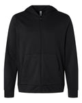 Team 365 TT402 Unisex Squad Tech Fleece Hooded Full-Zip