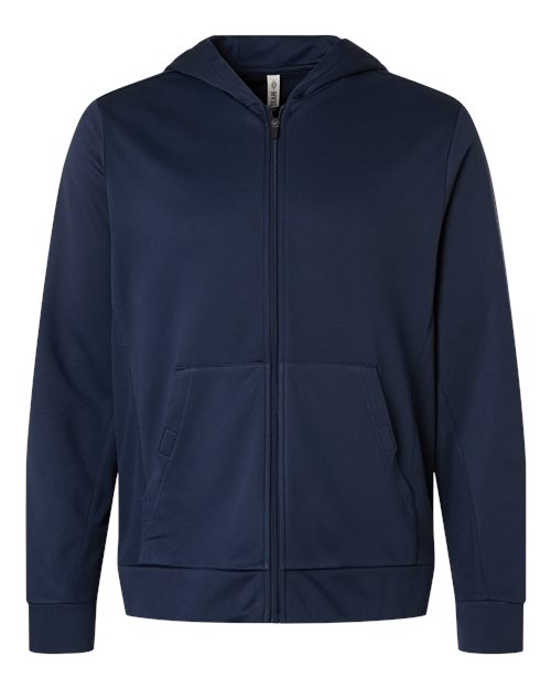 Team 365 TT402 Unisex Squad Tech Fleece Hooded Full-Zip