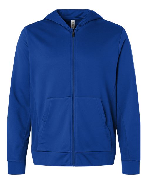 Team 365 TT402 Unisex Squad Tech Fleece Hooded Full-Zip