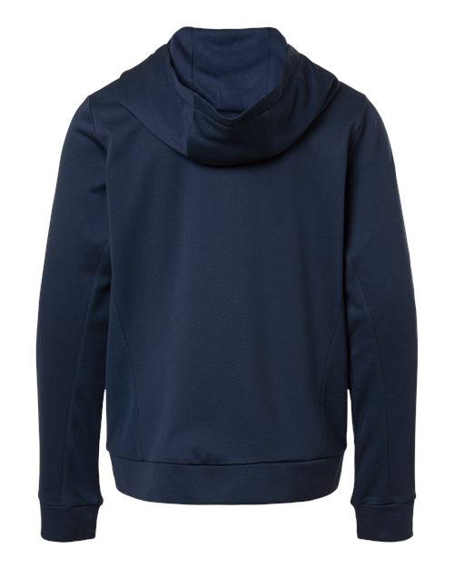Team 365 TT402Y Youth Squad Tech Fleece Hooded Full-Zip