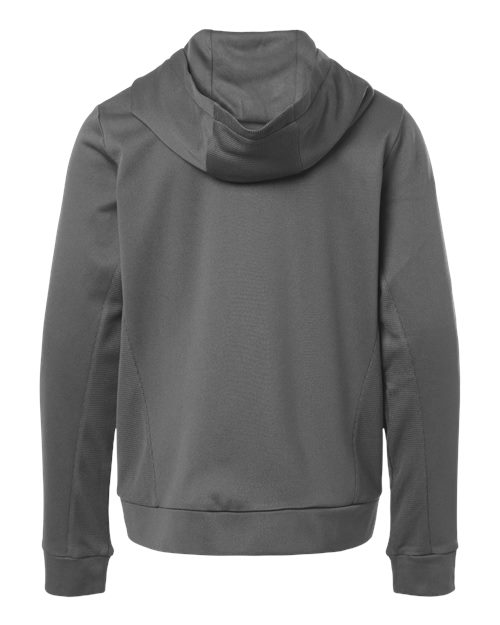 Team 365 TT402Y Youth Squad Tech Fleece Hooded Full-Zip