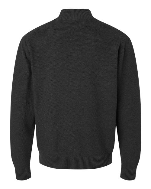 Devon & Jones DG450 Men's Hartland Textured Quarter Zip Sweater