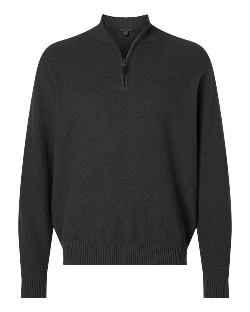 Devon & Jones DG450 Men's Hartland Textured Quarter Zip Sweater