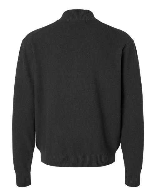 Devon & Jones DG451 Men's Hartland Textured Full Zip Sweater