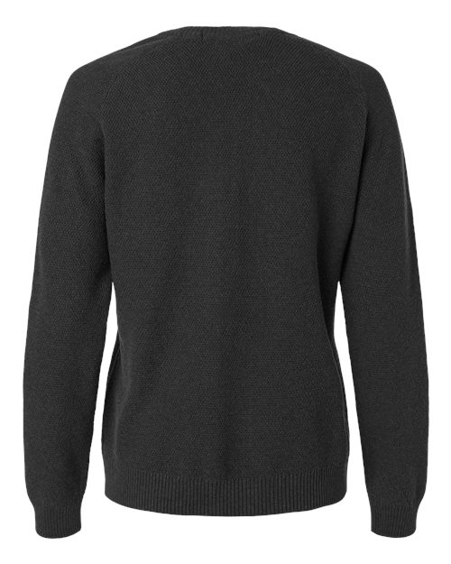 Devon & Jones DG451W Women's Hartland Textured Full Zip Sweater