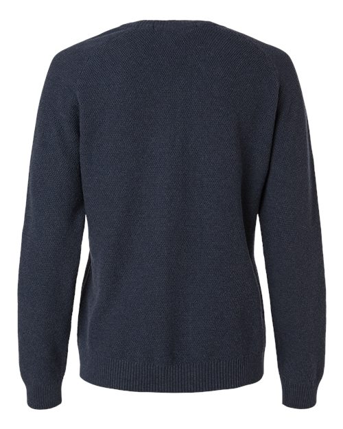 Devon & Jones DG451W Women's Hartland Textured Full Zip Sweater
