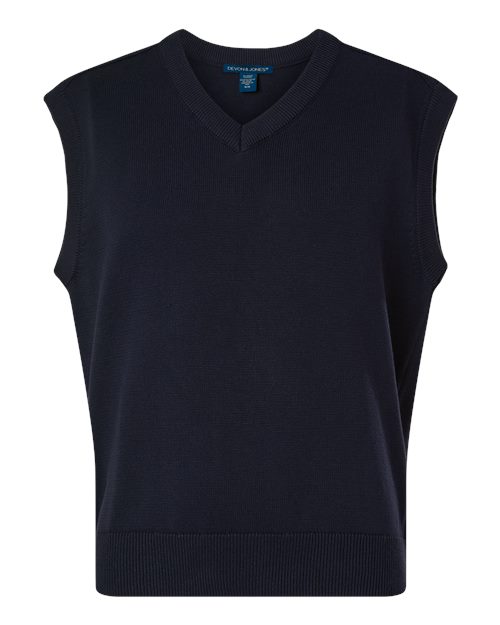 Devon & Jones DG448 Men's New Classics V-Neck Sweater Vest