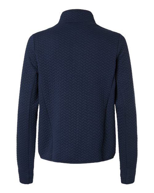 North End NE425W Women's Aspen Herringbone Fleece Full-Zip
