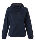 North End NE430W Women's Terrain Bonded Fleece Hooded Jacket