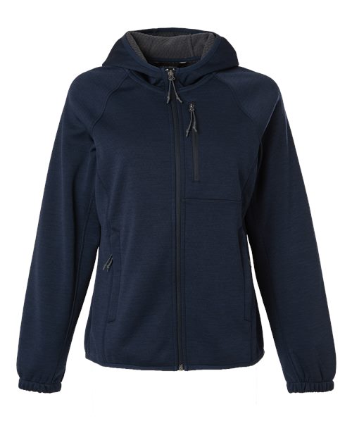 North End NE430W Women's Terrain Bonded Fleece Hooded Jacket