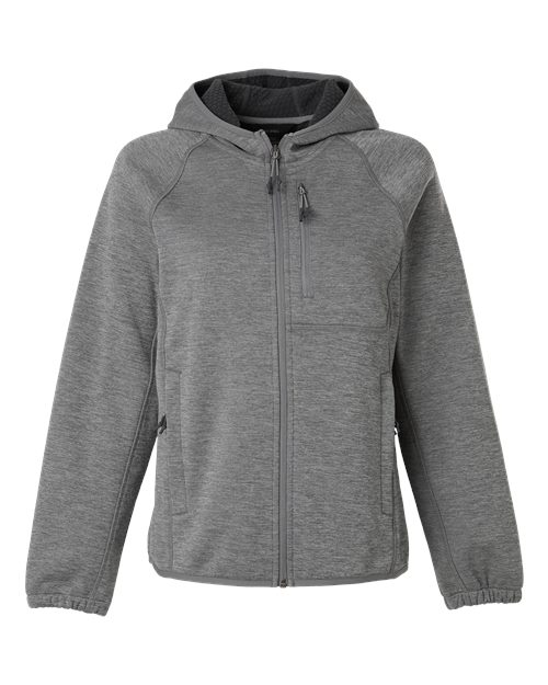 North End NE430W Women's Terrain Bonded Fleece Hooded Jacket