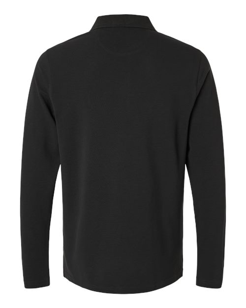 Harriton M205L Men's Valiant Cotton Snag Protect Long-Sleeve Polo
