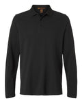 Harriton M205L Men's Valiant Cotton Snag Protect Long-Sleeve Polo