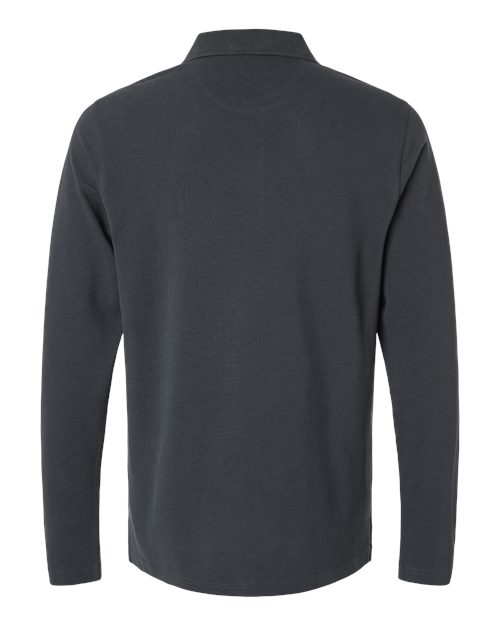 Harriton M205L Men's Valiant Cotton Snag Protect Long-Sleeve Polo