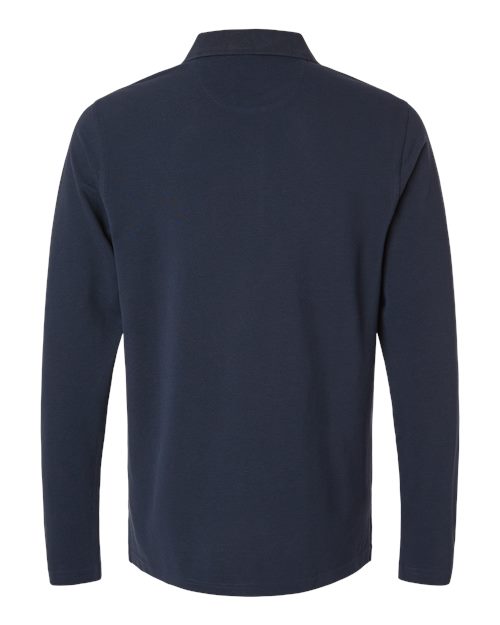 Harriton M205L Men's Valiant Cotton Snag Protect Long-Sleeve Polo