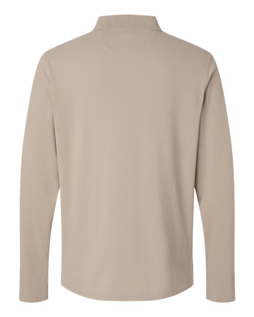 Harriton M205L Men's Valiant Cotton Snag Protect Long-Sleeve Polo