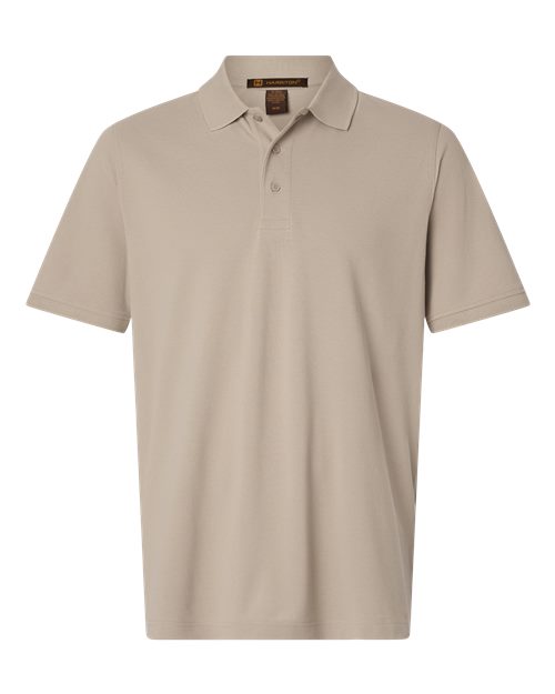 Harriton M205 Men's Valiant Cotton Snag Protect Polo