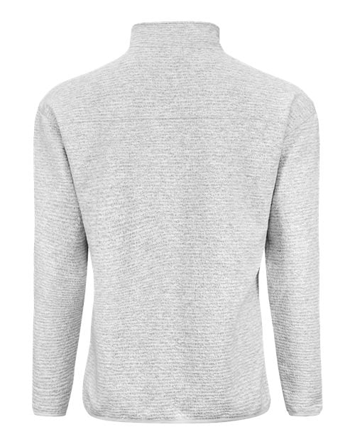 J. America 8773 Unisex Pebble Fleece Quarter-Zip Pullover