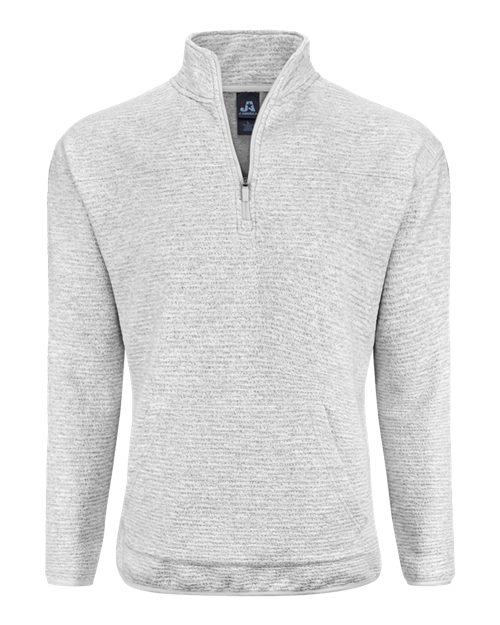J. America 8773 Unisex Pebble Fleece Quarter-Zip Pullover