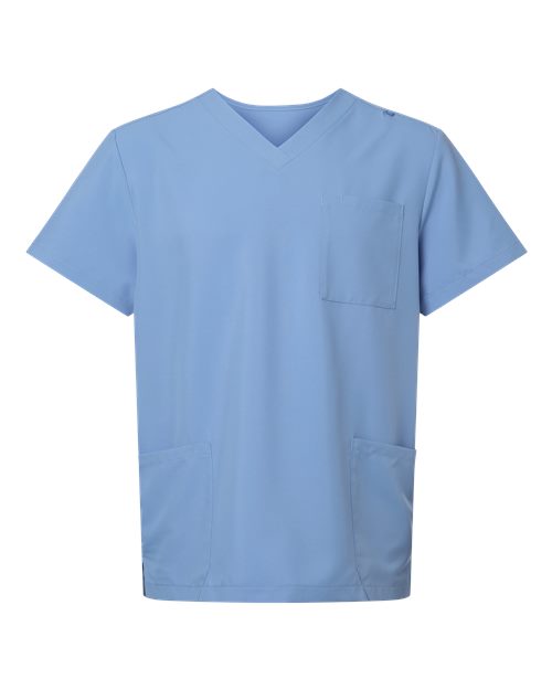 Hanes HMB002 Men's V-Neck 3 Pocket Scrub Top