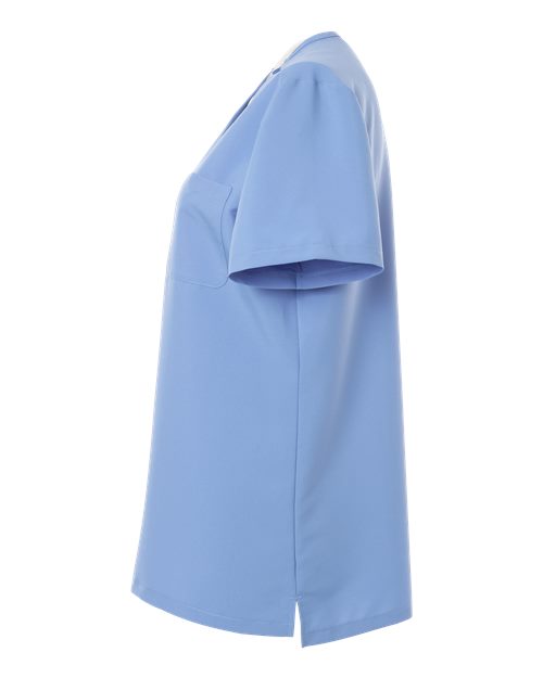 Hanes HSB000 Women's V-Neck 1 Pocket Scrub Top