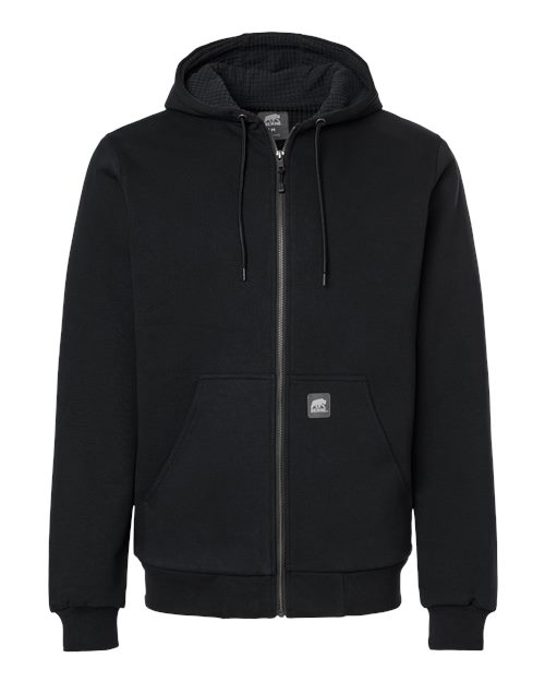 Berne Apparel SZ107 Men's Heritage Grid Fleece-Lined Full-Zip Hooded Sweatshirt