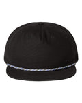 econscious EC7206 Reclaimist Fiber Five-Panel Rope Hat