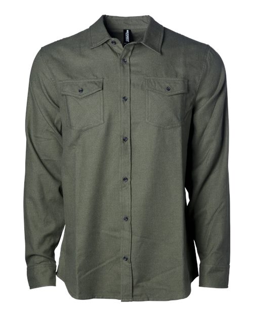Independent Trading Co. EXP50F Unisex Flannel Shirt