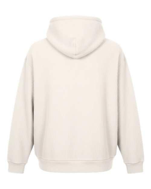 Boxercraft BU5302 Unisex Corded Pullover Hooded Sweatshirt